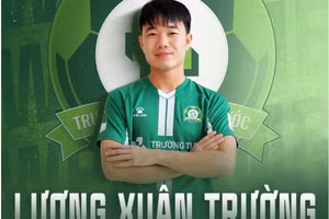 Lương Xuân Trường tái hợp Công Phượng trong màu áo Bình Phước FC.