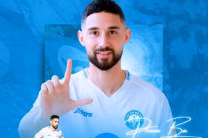 Kevin Phạm Ba tiếp tục gắn bó với Thép Xanh Nam Định thêm 2 năm.