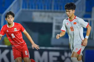 U17 Việt Nam gặp U17 Australia ở bán kết U17 Đông Nam Á. Ảnh: Internet.