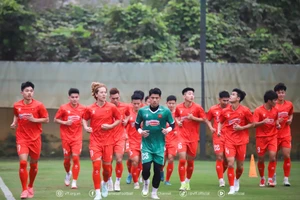 U23 Việt Nam tập trung chuẩn bị cho giải U23 Đông Nam Á.