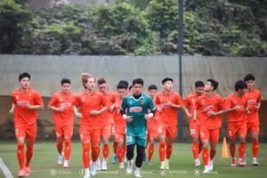 U23 Việt Nam tập trung chuẩn bị cho giải U23 Đông Nam Á.