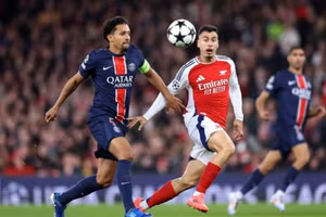 Trận lượt về giữa Arsenal và PSG được dự báo sẽ vô cùng hấp dẫn.