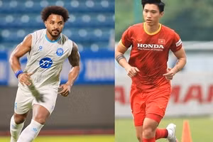  Xuân Son và Văn Hậu trở lại thi đấu sau nhiều tháng dưỡng thương.