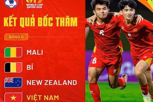  U17 Việt Nam nằm ở bảng đấu vừa tầm tại U17 World Cup 2026. Ảnh: VFF.