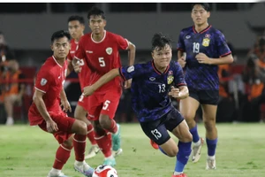 Tuyển Lào bất ngờ cầm hòa Indonesia ở lượt trận 2 AFF Cup 2024.