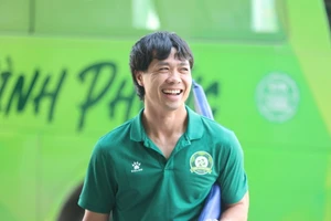 Công Phượng chưa thể thi đấu ở giải hạng Nhất vì chấn thương.