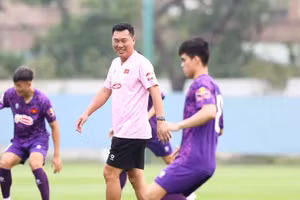 U19 Việt Nam thắng đậm U21 Công an Hà Nội.