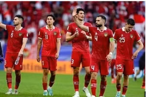 Tuyển Indonesia quyết thắng Bahrain trên sân nhà.