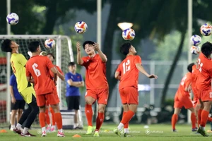 U23 Việt Nam tích cực rèn quân cho trận đại chiến với U23 Philippines.