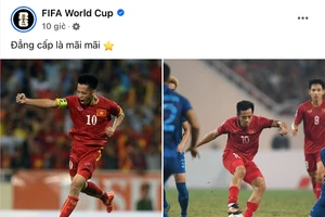 Văn Quyết được trang chủ FIFA vinh danh.