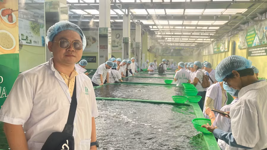 Anh Nguyễn Tú, công tác tại Trung tâm khuyến nông Bình Định, đã trải nghiệm và rất tâm đắc với ứng dụng AI Hay