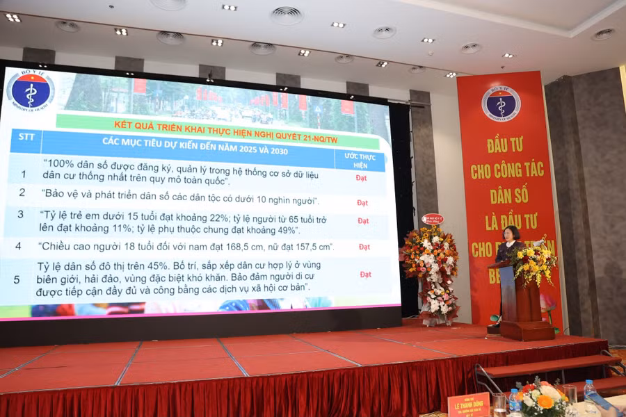 Dù đạt được nhiều thành tựu, nhưng công tác dân số vẫn còn nhiều thách thức.