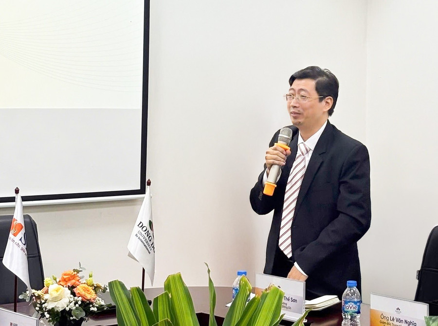 Ông Nguyễn Thế Sơn – Phó Hiệu trưởng Trường Đại học Đông Đô tin tưởng mối quan hệ hợp tác với SHB sẽ thúc đẩy cả hai bên phát triển anh-3-shb-ddo.jpg