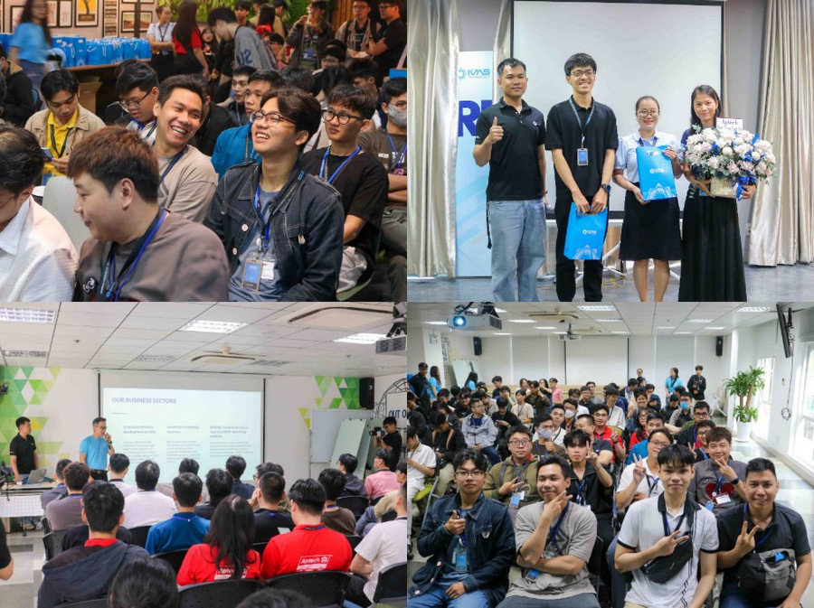 Sinh viên Aptech thuộc 2 cơ sở D5 Bình Thạnh và Nguyễn Kiệm tham gia IT TOUR 2025 tại KMS Technology a4-atec.png