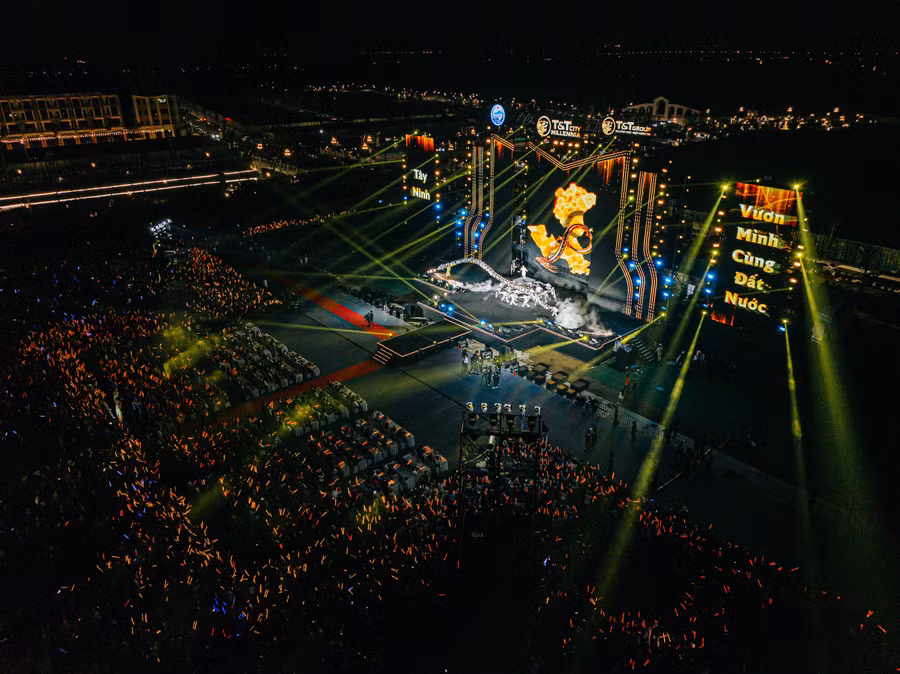 Mãn nhãn với 'siêu sân khấu' tại Đại nhạc hội T&T City Millennia