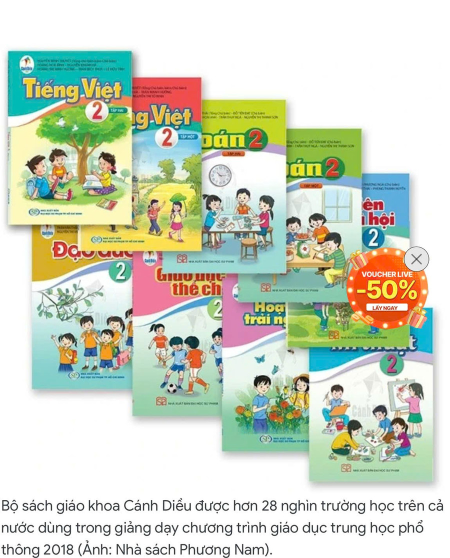 SGK Cánh Diều giúp giáo viên và học sinh thoả sức sáng tạo