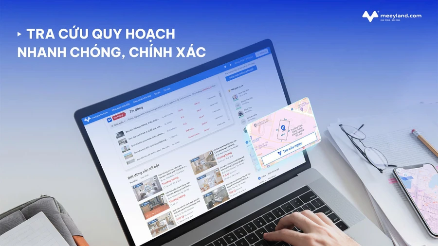 Meeyland.com phiên bản 5.0 tra cứu quy hoạch nhanh chóng, chính xác