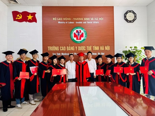 Trường Cao đẳng Y Dược Tuệ Tĩnh Hà Nội trong top đầu những cơ sở đào tạo nhân lực y tế của Thủ đô và cả nước