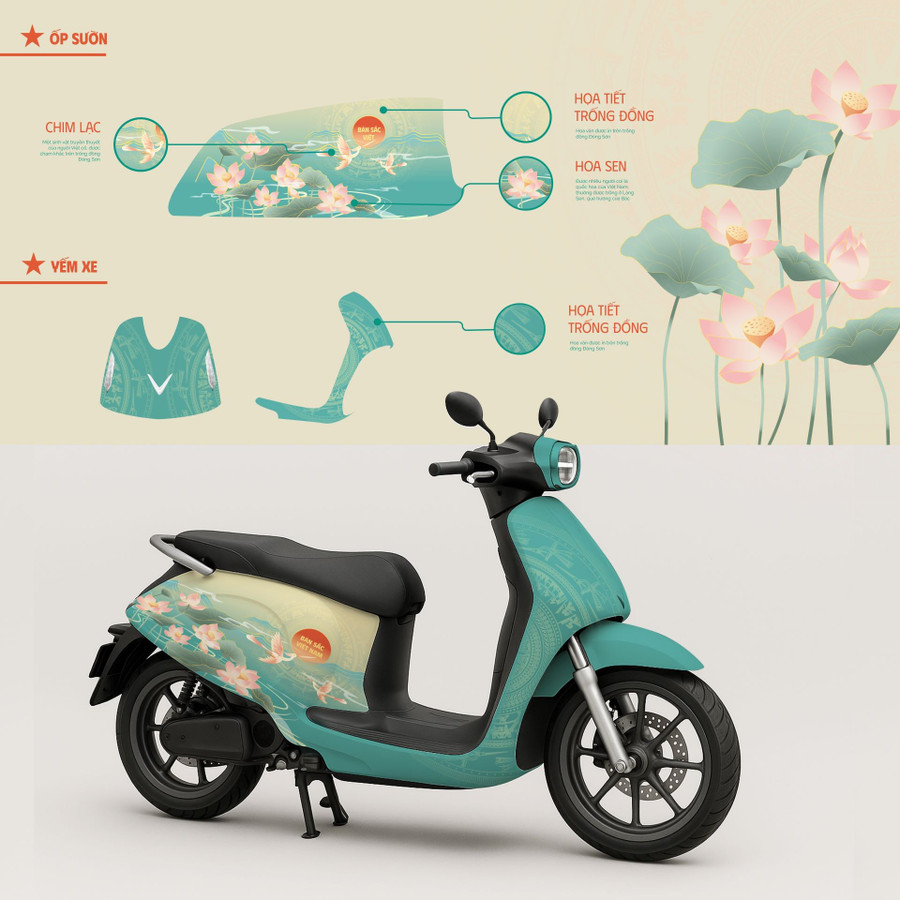 Thiết kế của thí sinh Trần Ngọc Anh lấy cảm hứng từ thiên nhiên và văn hóa Việt Nam. a2-1-vin.jpg