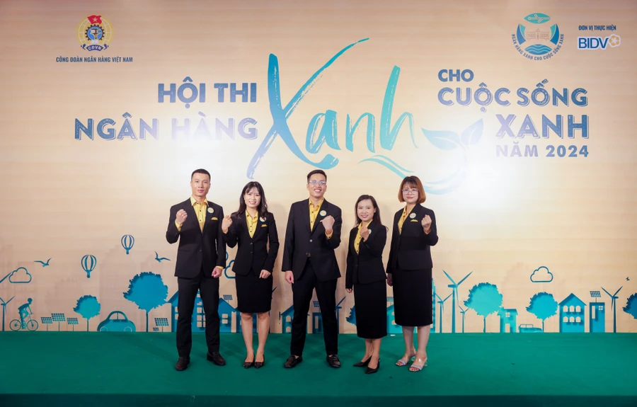 Hội thi Ngân hàng Xanh là cơ hội để các Cán bộ nghiệp vụ có cơ hội học hỏi, nâng cao nghiệp vụ, kiến thức về tài chính xanh, tín dụng xanh.