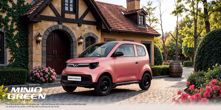 4 bánh nhưng linh hoạt, tiết kiệm hơn 2 bánh, Minio Green chinh phục người Việt
