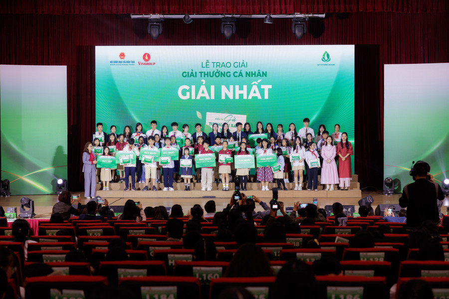 Cuộc thi Gửi tương lai xanh 2050 mùa 2 trở lại với 3 định hướng nội dung chính về Giáo dục xanh – Năng lượng xanh – Lối sống xanh. (Ảnh: QVTLX)
