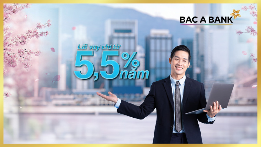  Cùng Doanh nghiệp đón Tết, Bac A Bank tung ưu đãi lãi suất cực 'Hời'