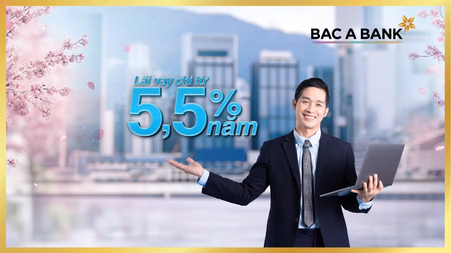  Cùng Doanh nghiệp đón Tết, Bac A Bank tung ưu đãi lãi suất cực 'Hời'