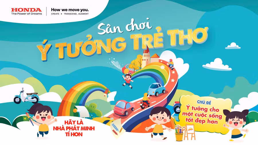 Honda Việt Nam khởi động sân chơi 'Ý tưởng trẻ thơ' năm thứ 15 trên toàn quốc