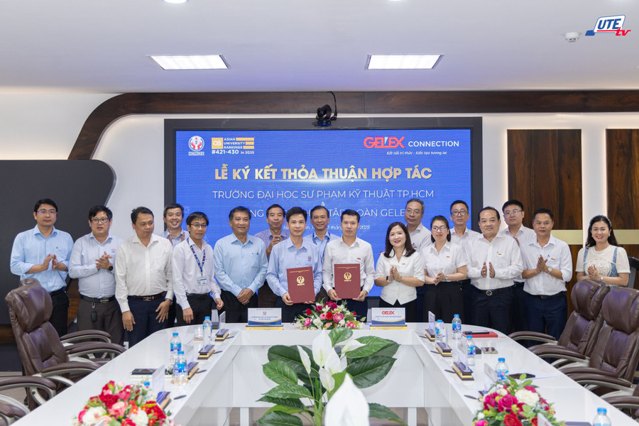 Ông Nguyễn Trọng Trung, Phó Tổng Giám đốc Tập đoàn GELEX ký kết Thỏa thuận hợp tác với Lãnh đạo trường Đại học Sư phạm Kỹ thuật TPHCM anh-11-glex.jpg