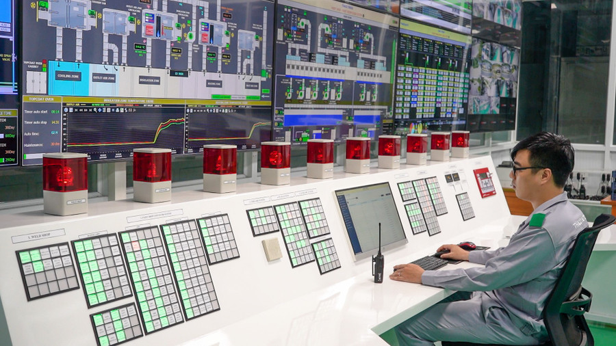 Các giải pháp IoT, ALC/SCADA được ứng dụng nhằm đảm bảo hiệu quả, vận hành liên tục, kiểm soát chất lượng trên từng công đoạn