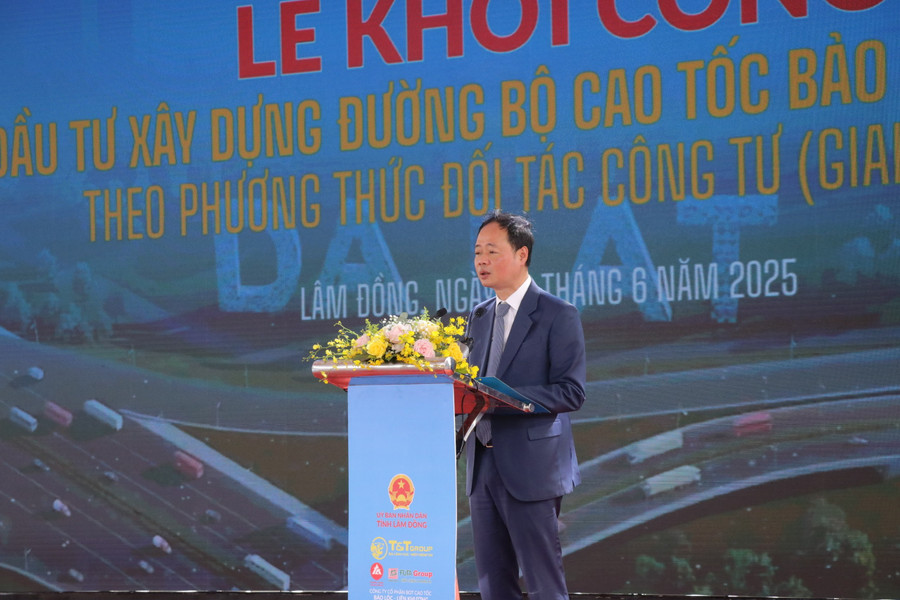 Ông Trần Hồng Thái, Phó Bí thư Tỉnh uỷ, Chủ tịch UBND tỉnh Lâm Đồng phát biểu tại sự kiện anh-ct-ubnd-tinh.jpg