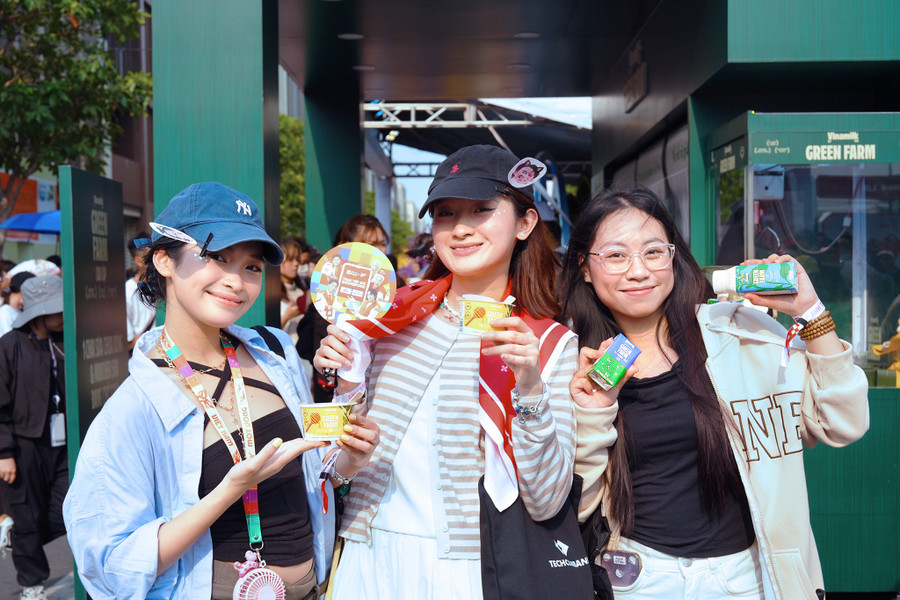 Vinamilk Green Farm thu hút người tiêu dùng thế hệ mới nhờ sự đổi mới – sáng tạo ở cả thương hiệu, sản phẩm và cách tiếp cận người dùng (Ảnh: An Minh). anh-5a-vnm.jpg