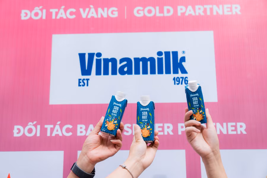 Sữa hạt Cao đạm Vinamilk có trong race-kit của 11.000 runner.