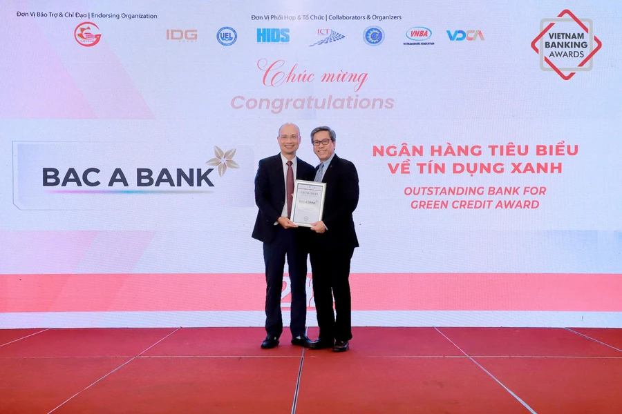 Bac A Bank là Ngân hàng tiêu biểu về Tín dụng Xanh năm 2024