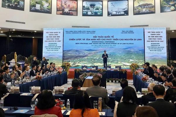 Hội thảo quốc tế “Chiến lược và tầm nhìn mới cho phát triển cao nguyên Di Linh”.