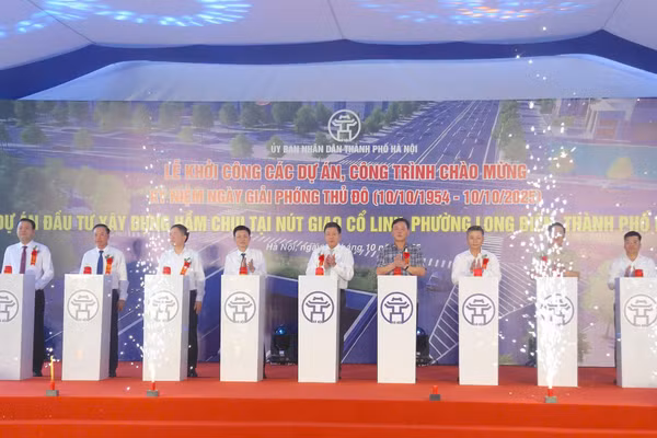 Hà Nội khởi công hầm chui Cổ Linh, giải tỏa ùn tắc cửa ngõ phía Đông