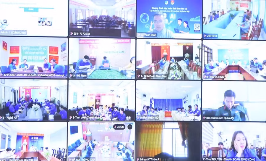 Chương trình được kết nối với 1.000 điểm cầu trên toàn quốc.