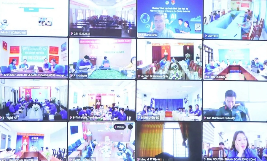 Chương trình được kết nối với 1.000 điểm cầu trên toàn quốc.