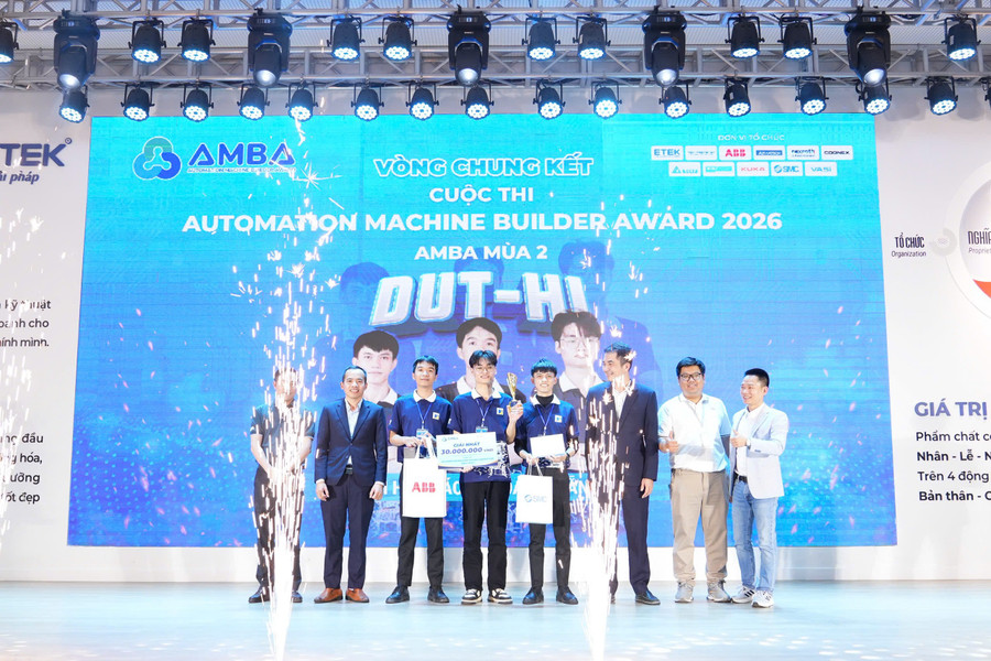 Đại học Bách Khoa - Đại học Đà Nẵng đạt giải nhất cuộc thi.