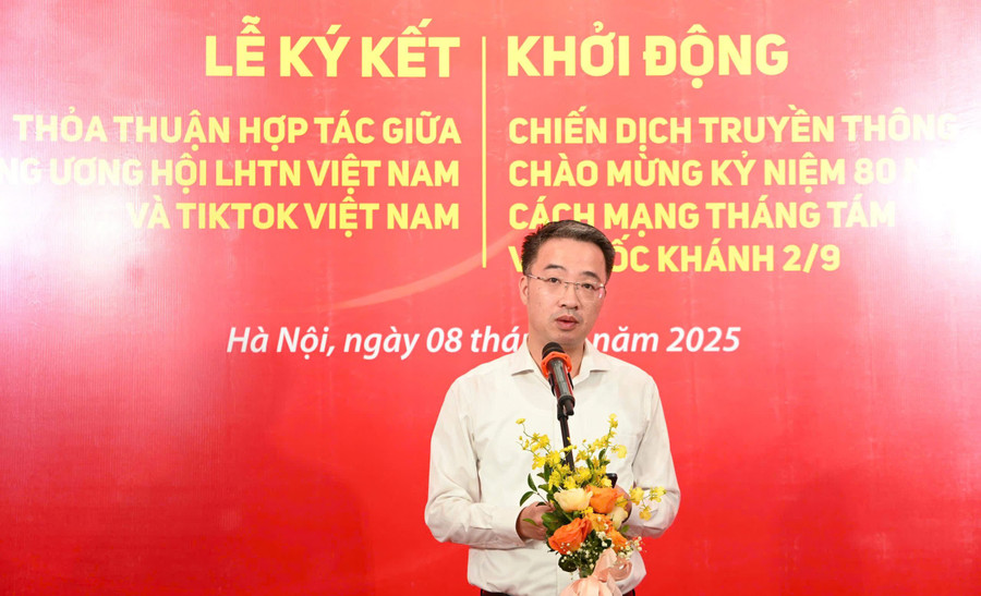 Anh Nguyễn Tường Lâm, Bí thư Trung ương Đoàn, Chủ tịch Trung ương Hội LHTN Việt Nam. z6885470473384-914089f4cad0c588466b8be34f14ae60.jpg