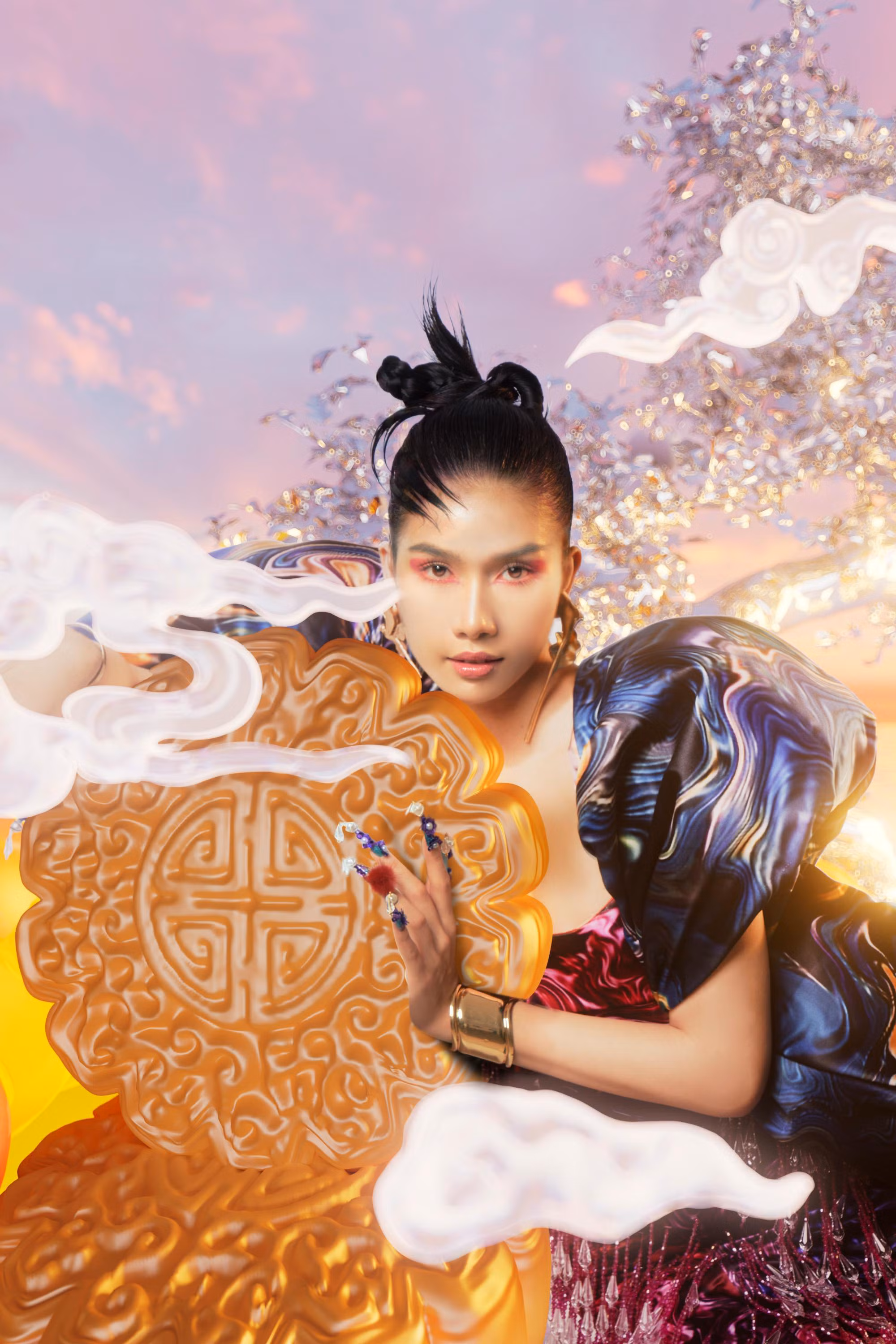 Có thể thấy, với hình tượng được xây dựng lần này, sẽ thể hiện được tinh thần chiến binh và sự quyết tâm của cô nàng khi sắp lên đường chinh chiến quốc tế vào cuối năm nay.