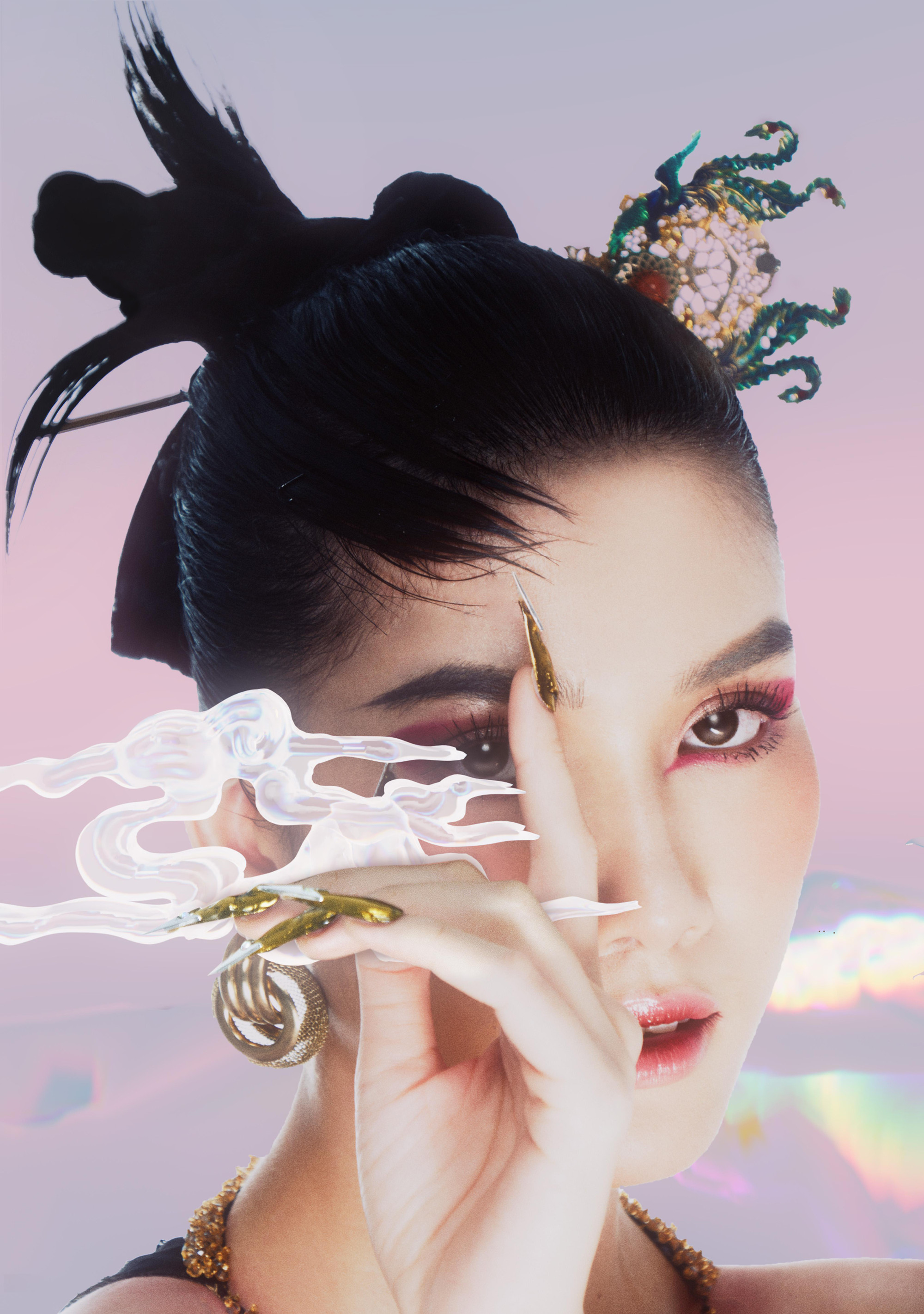 Trong bộ hình, Á hậu Phương Anh chọn lối make up đậm, cùng với thần thái sắc sảo và quyền lực, bên cạnh đó là những bối cảnh 3D vô cùng bắt mắt và ấn tượng. Trong bộ hình, Á hậu Phương Anh chọn lối make up đậm, cùng với thần thái sắc sảo và quyền lực, bên cạnh đó là những bối cảnh 3D vô cùng bắt mắt và ấn tượng.