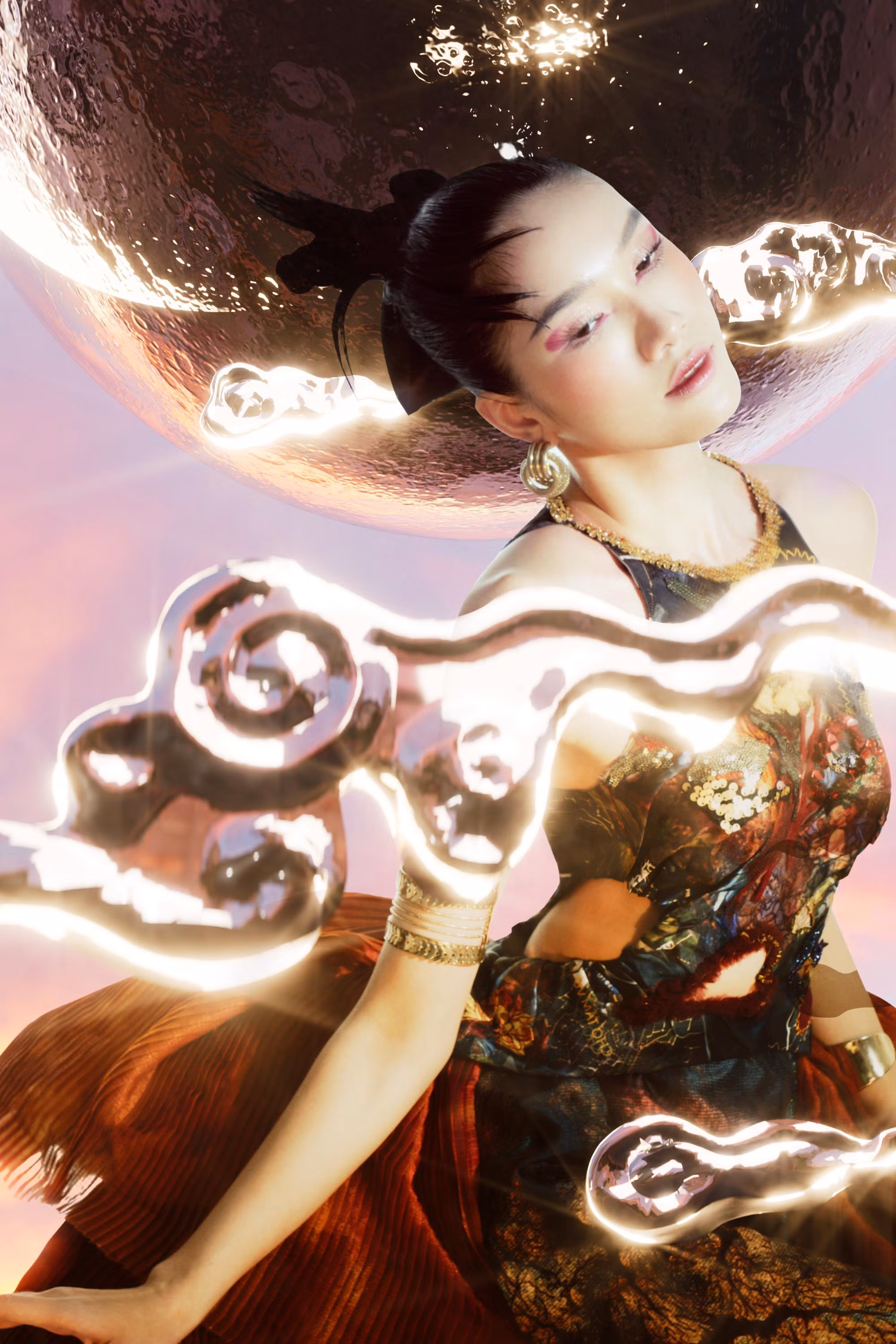 Á hậu Phương Anh đã mang đến một hình ảnh đầy mới mẻ, táo bạo khác xa với những gì mà trước đó cô nàng đã từng thể hiện