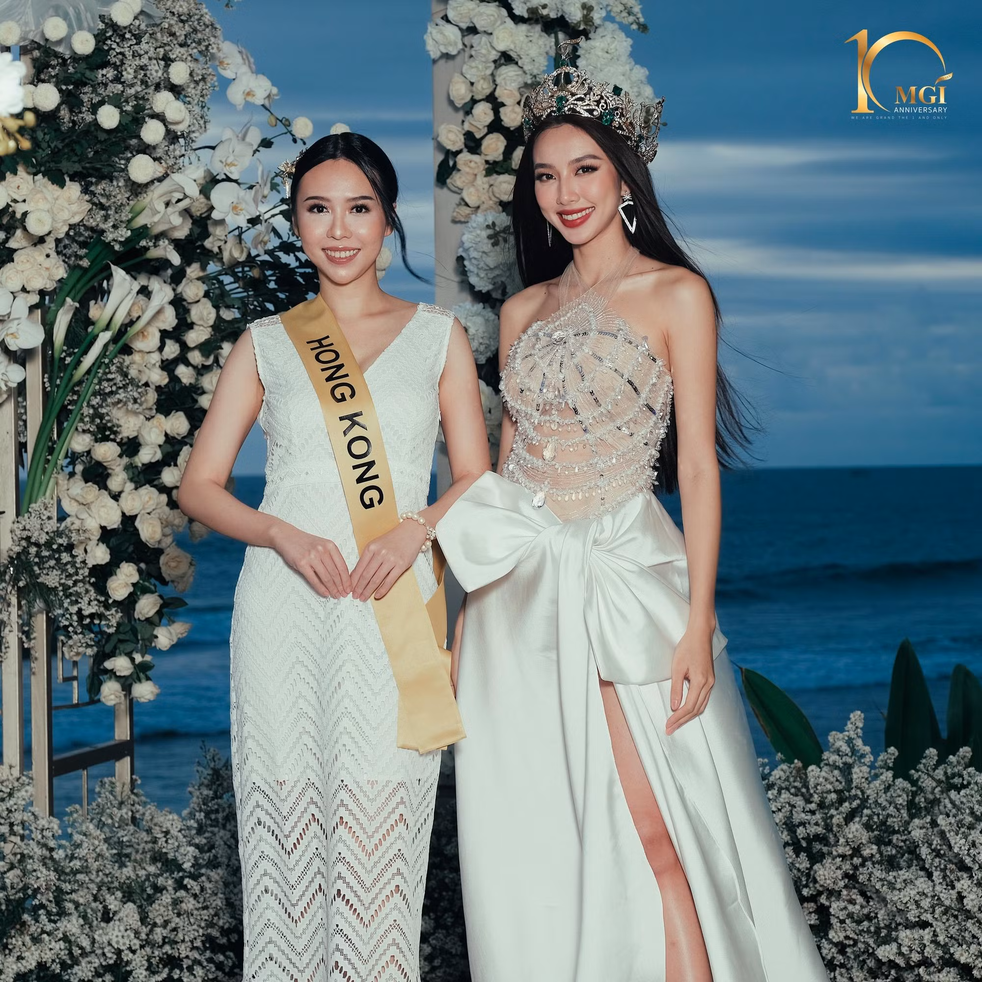 Thùy Tiên thần thái ngút ngàn lấn lướt đàn em tại Miss Grand International ảnh 3