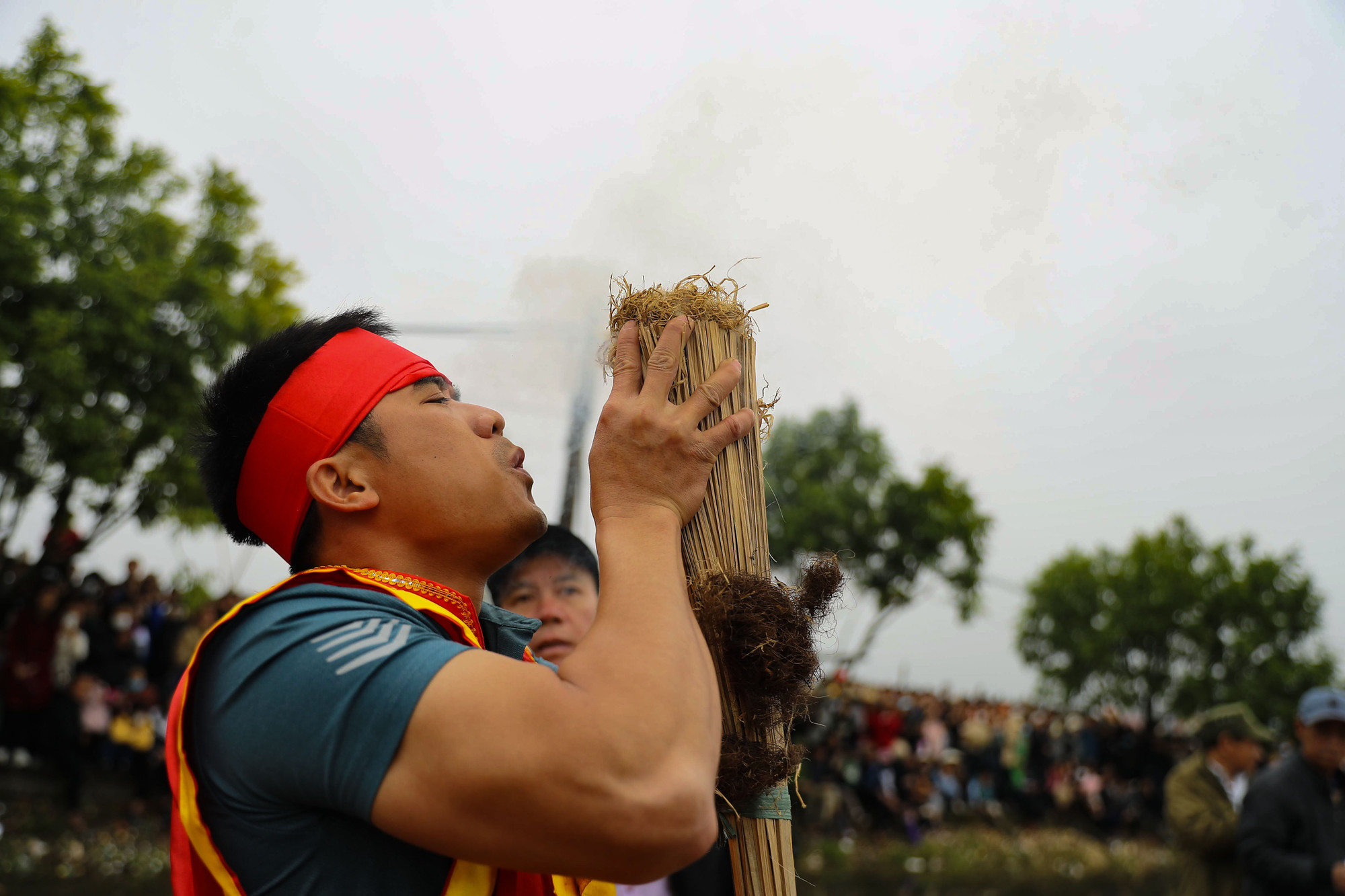 Để chuẩn bị cho phần thi này, người dân đã phải lên kế hoạch và chuẩn bị trước đó nửa năm.