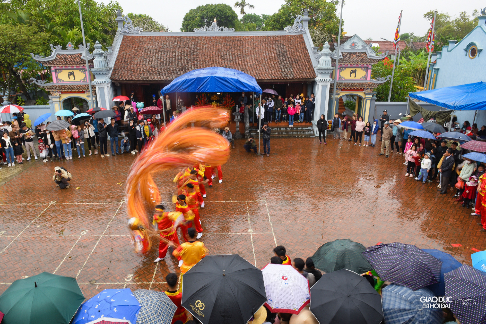 Hội làng Ngọc Tiên không chỉ thu hút người dân địa phương mà rất đông du khách cả nước đến tham gia.