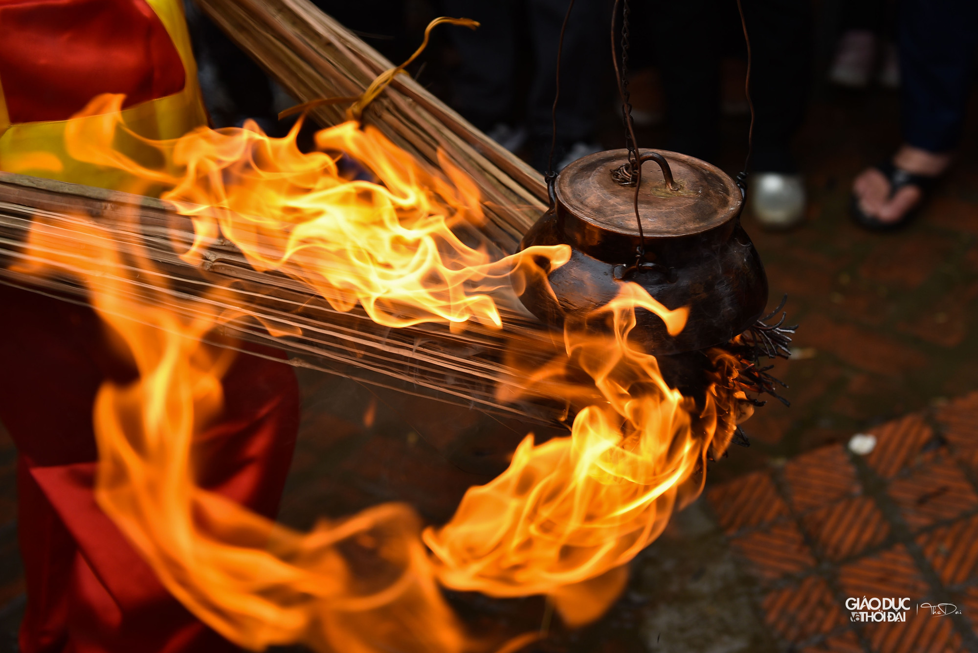 Đây cũng chính là nét độc đáo hấp dẫn làm nên đặc trưng của hội làng Ngọc Tiên so với các vùng quê khác.