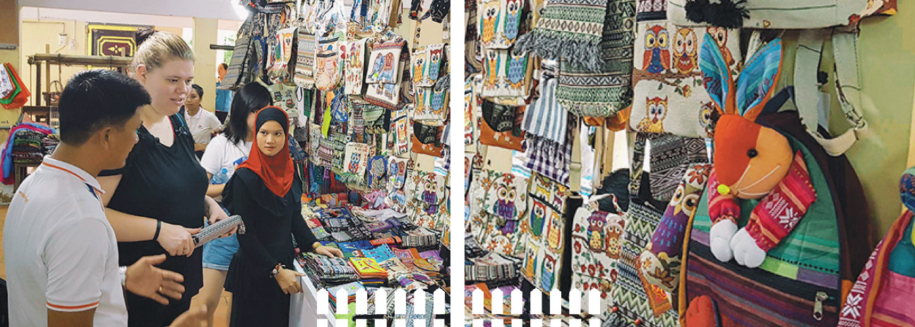 Nghề dệt thổ cẩm của đồng bào Chăm ở An Giang Nghề dệt thổ cẩm của đồng bào Chăm ở An Giang