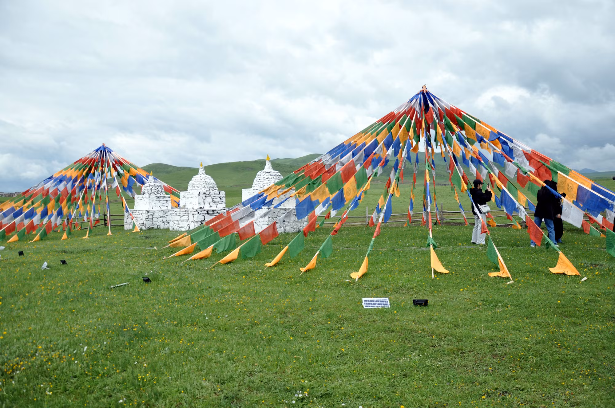 Tổ chức các điểm danh lam thắng cảnh, mở rộng dịch vụ du lịch, danh tiếng thảo nguyên Cam Nam từ đó cũng được biết đến nhiều hơn.